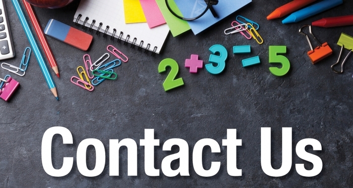 Contacts us banner